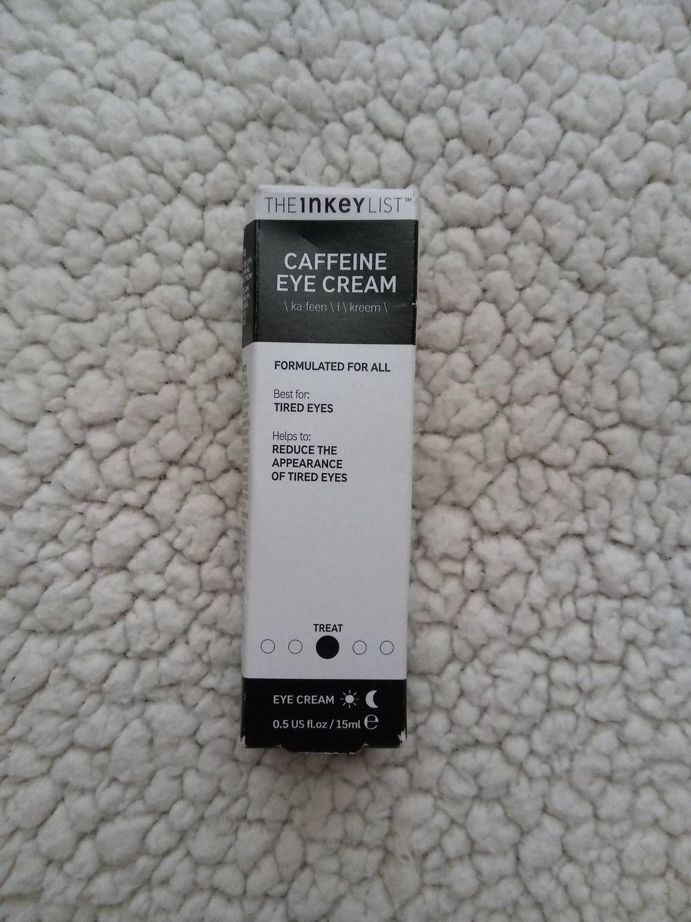 The INKEY List Caffeine Eye Cream - White